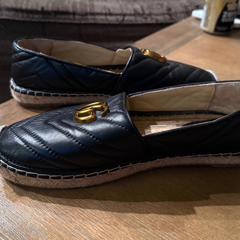 Authentic Gucci Espadrille Flats U.S. size 10 (Euro 41) - Picture 4 of 6